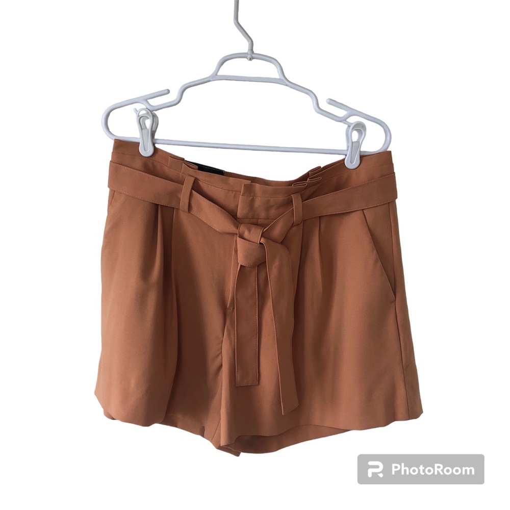 NWT BANANA REPUBLIC Factory Peach Tie Waist 4” Shorts